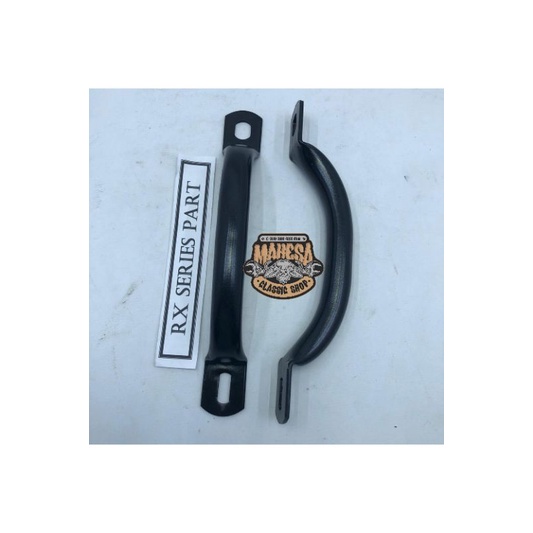 Begel behel pendek mini variasi rx king hitam kilat behel rx king samping kanan kiri black glossy