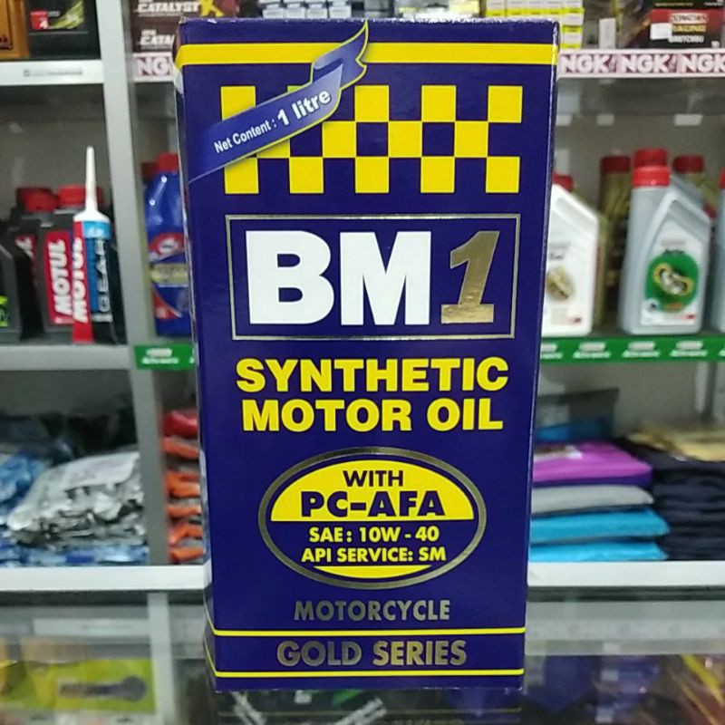 Oli Motor BM1 Gold Series 10W-40 4T 1L