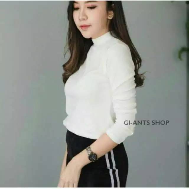 KAOS GI-ANTS BASIC LONGSLEVES LONG SLEVE BAJU WANITA