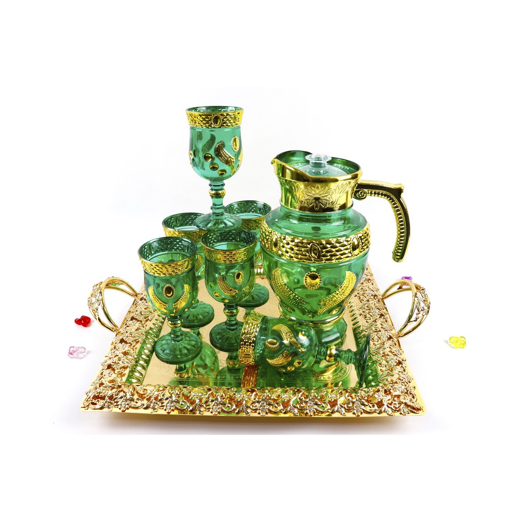 Teko Gelas 1 set 7 Pcs High Quality Glassware