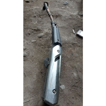 knalpot standar yamaha vega zr original
