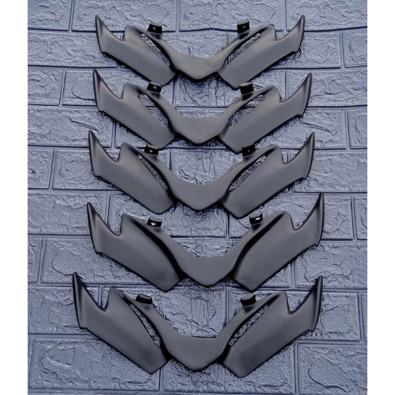 WINGLET MX KING ( mx king,old,new r15,v1,v2,v3 vario,125,150 aerox, cbr,faclift,k45  READY