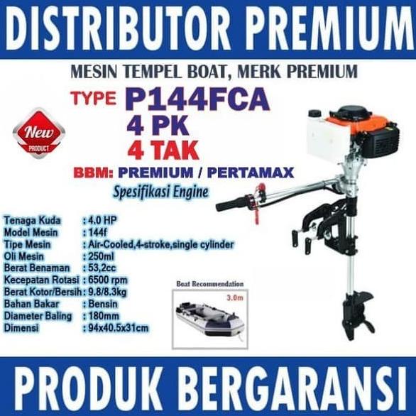 MESIN TEMPEL PERAHU BOAT TYPE-P144FCA