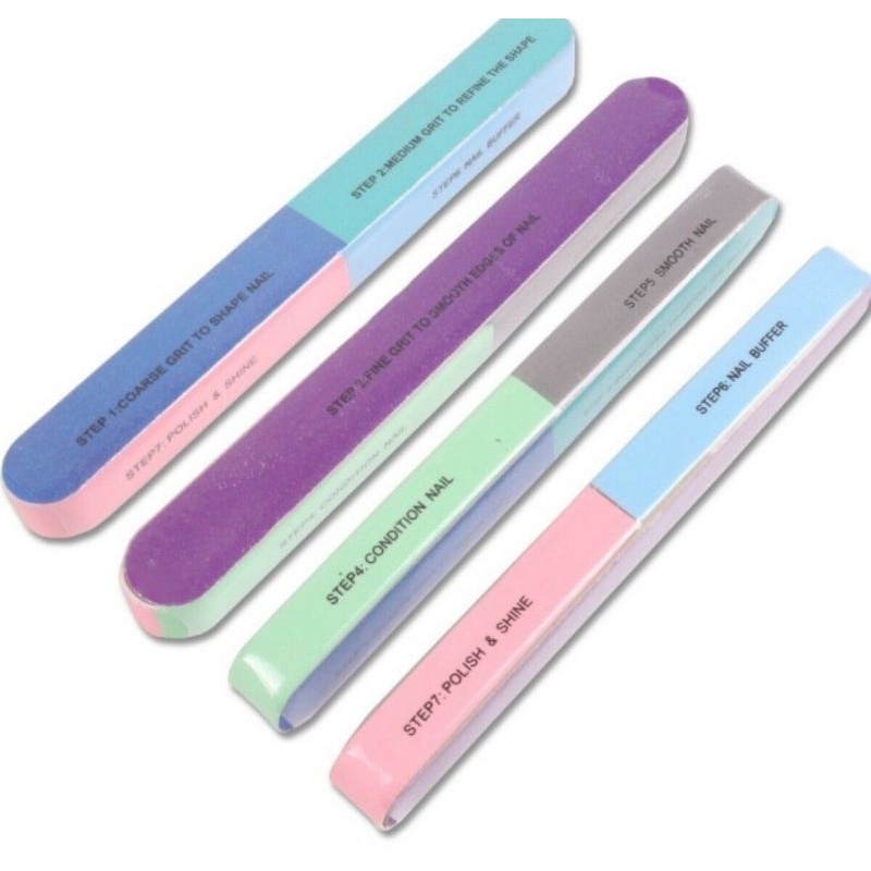 alat gosok kuku pedicure menicure alat pengkilap kuku nail file