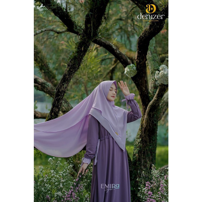 gamis KHIMAR dewasa/ pakaian wanita/ gamis set hijab, cadar/ gamis emira denizer