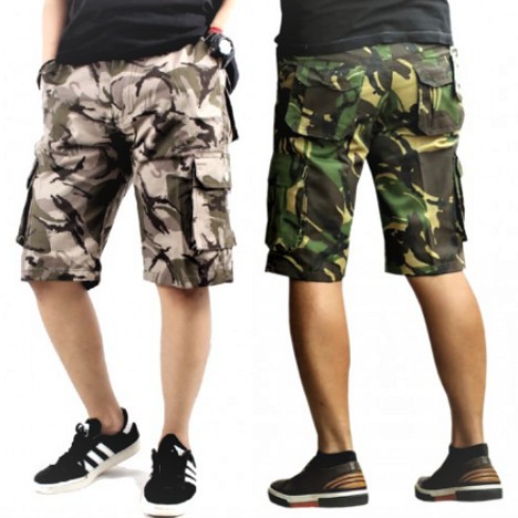 Celana Cargo Pendek Pria Celana Pendek Pria Celana Pendek Cargo Loreng Army
