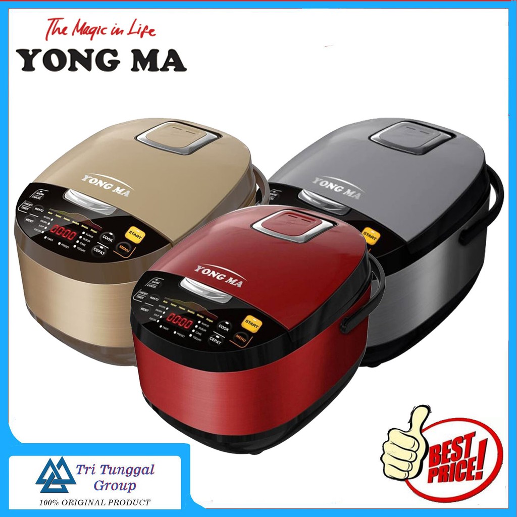 (HARGA PROMO) MAGIC COM / RICE COOKER YONG MA / YONGMA SMC