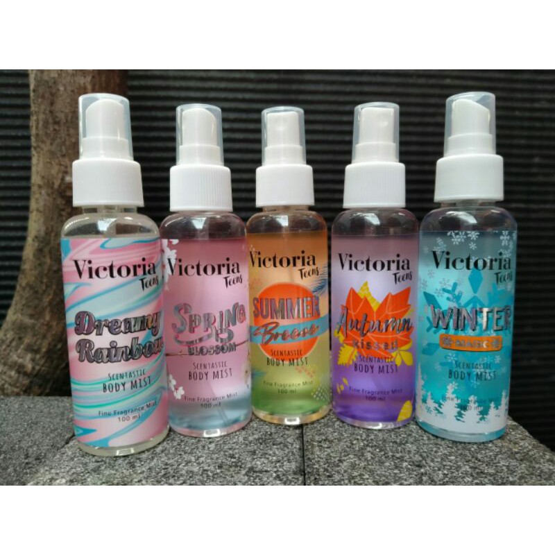 Victoria teens body mist