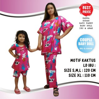  Baju  Tidur  Couple  Ibu  dan  Anak  Setelan Ibu  Dan  Anak  Celana 