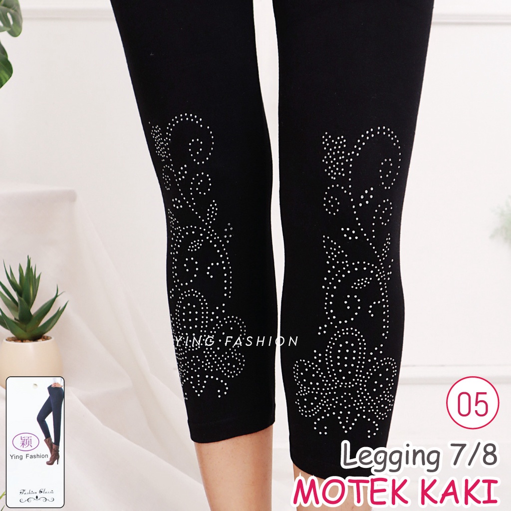 Legging MOTEK KAKI MK07-05 / LEGGING MOTEK KAKI PENDEK / LEGGING MOTEK PENDEK / LEGGING IMPORT / LEGGING YING FASHION