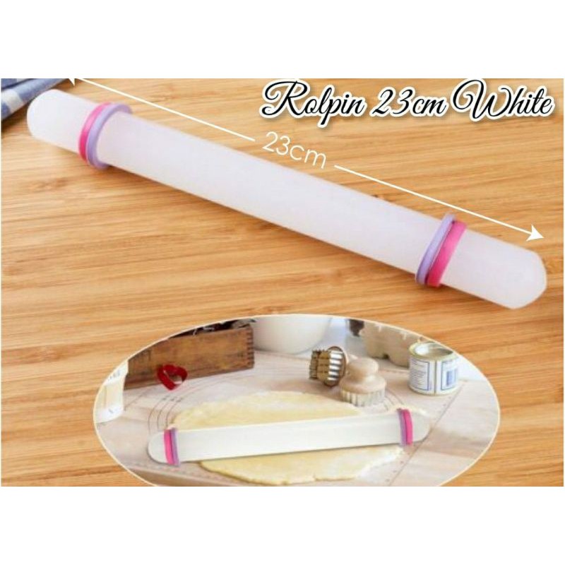 

ROLLING PIN 23 CM WHITE
