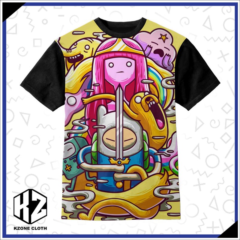 Baju Anak Adventure Time Cartoon Cool T-Shirt