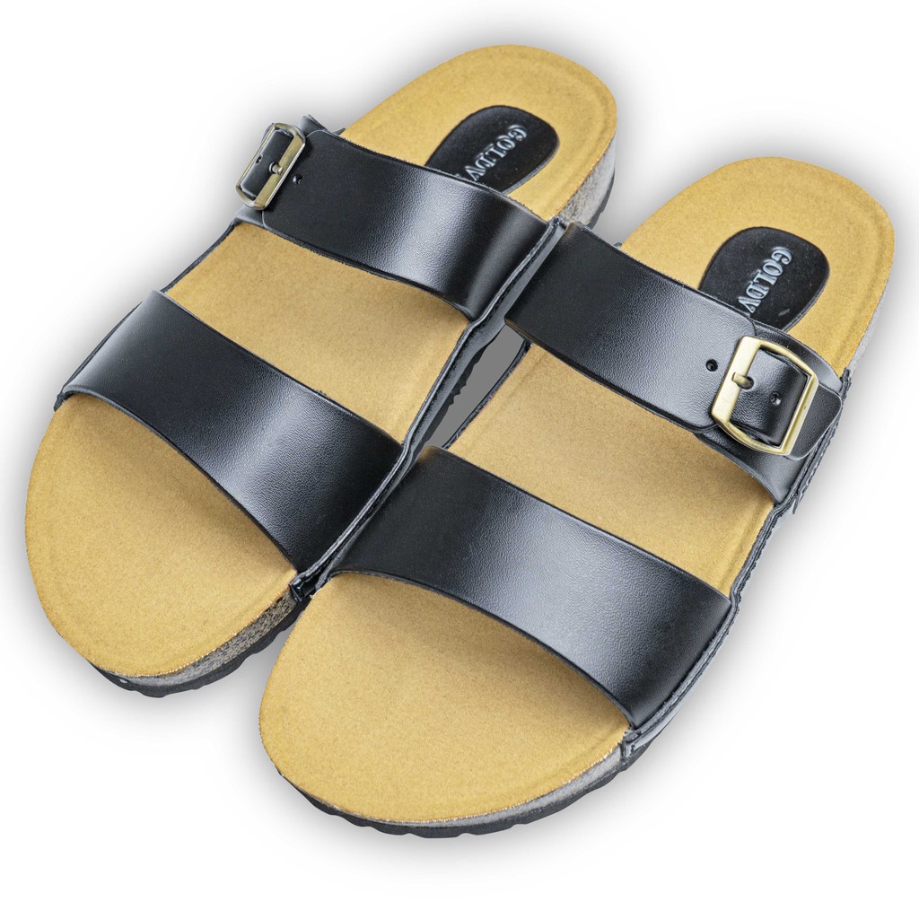 Sandal Pria Wanita Sandal Selop Goldvers Pria Sandal Best Quality Import Sendal Santai - Goldies