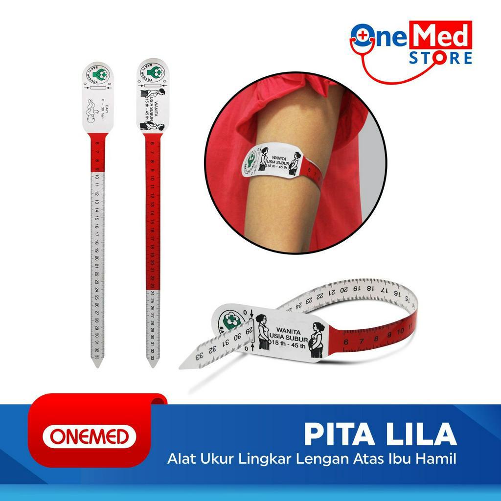 Alat Ukur Ibu Hamil Pita Lila OneMed