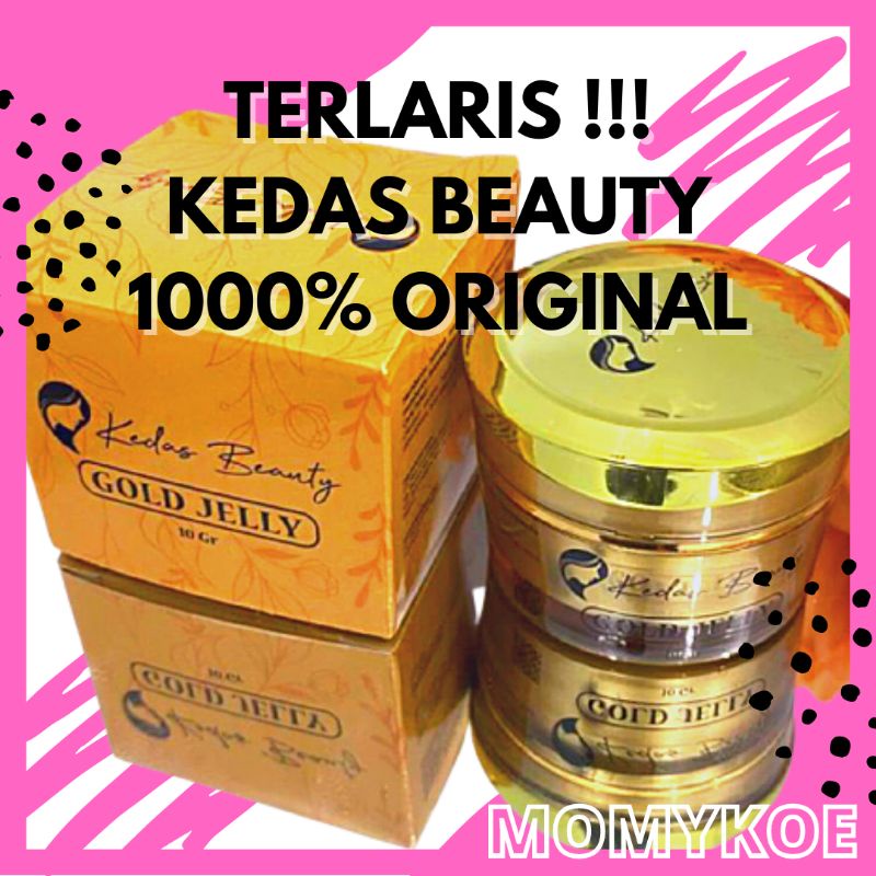 [ OFFICIAL STORE ] TERLARIS ASLI RESMI PAKET GOLD JELLY KEDAS BEAUTY ORIGINAL BPOM SEPAKET Sabun Bod