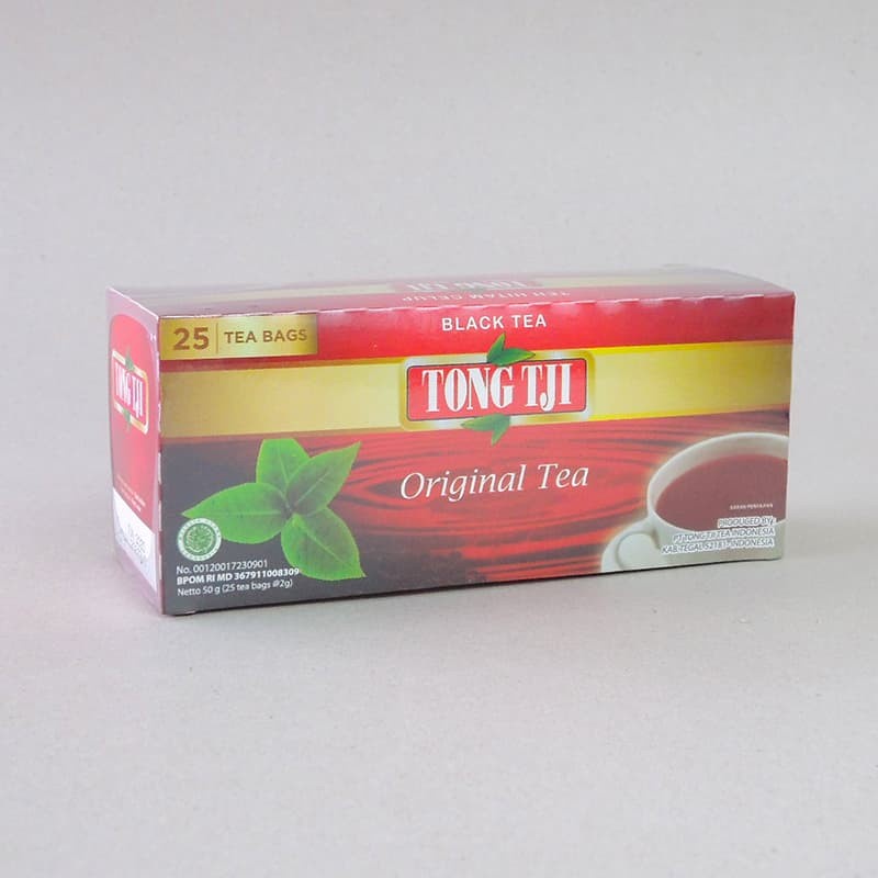 

TONG TJI TEH HITAM CELUP ASLI ORIGINAL / TEA BAG NON AMPLOP 25S