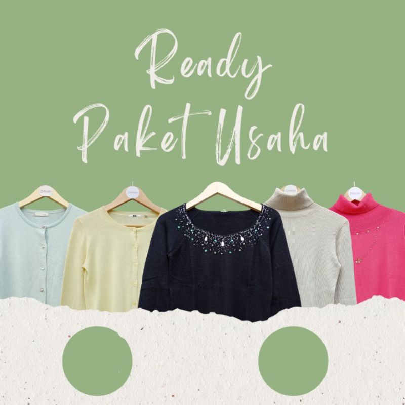 Paket Usaha Sweater Knitwear