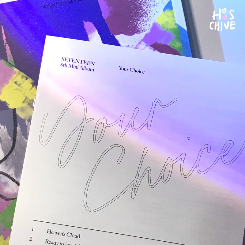 ALBUM ONLY Your Choice Seventeen (beside ver)