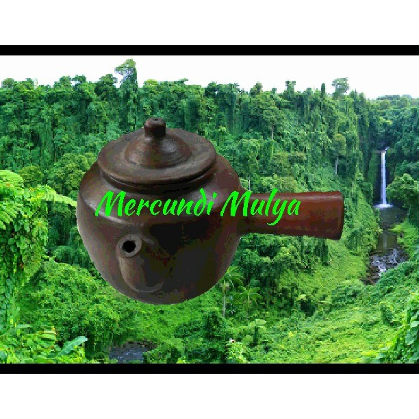 Kendi Rebus/ Kendi Jamu/ Panci Teko (Gerabah Tanah Liat/ Terakota)