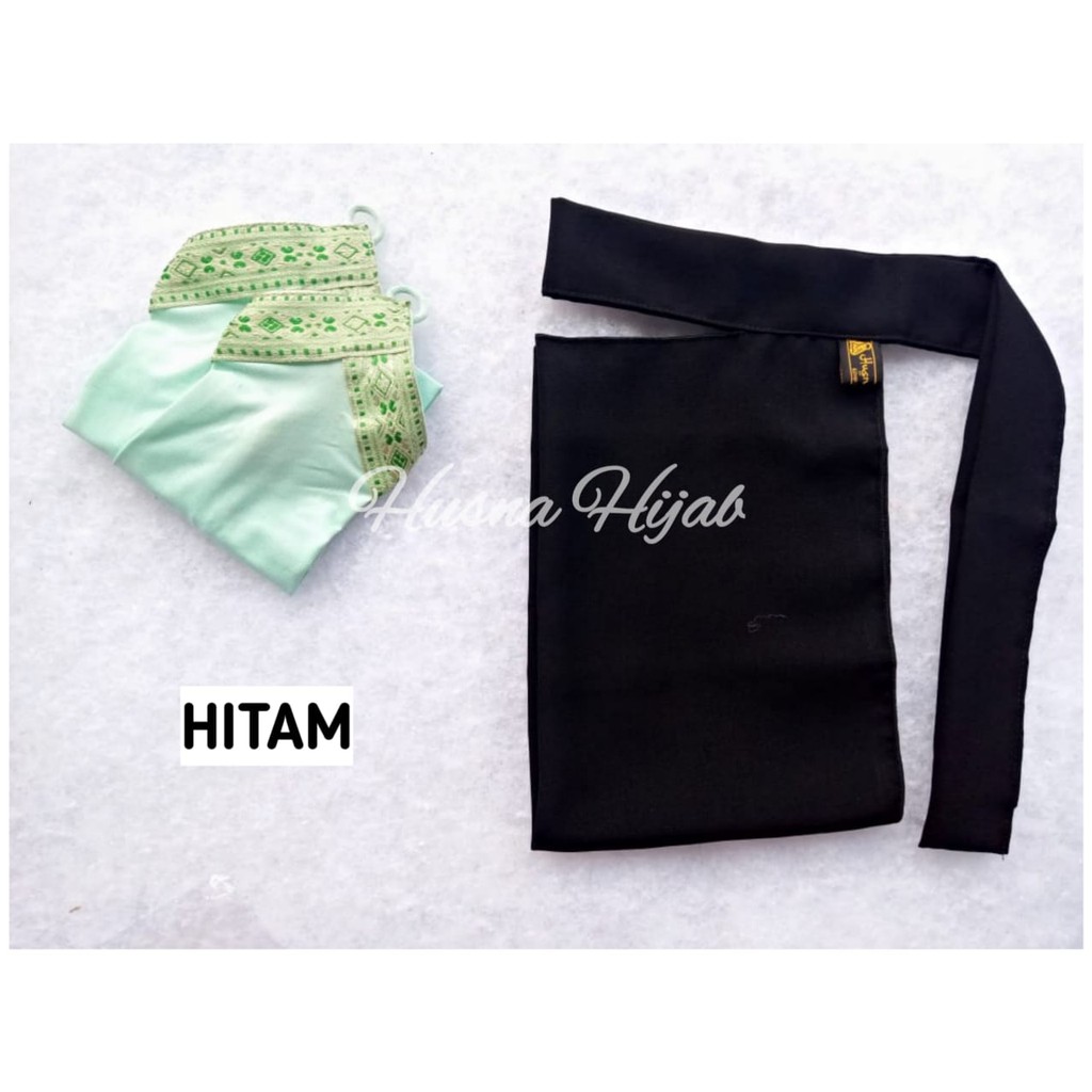 [BRAND HUSNA HIJAB] Cadar Bandana Polos Dewasa / Niqob Bandana