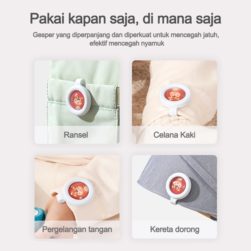 Pengusir nyamuk/Lotion anti nyamuk bayi/Anti nyamuk/Gesper pengusir nyamuk bayi (B149)