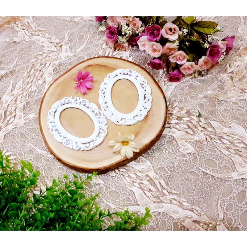 RESIN OVAL BAHAN HIASAN MAHAR TIPE A