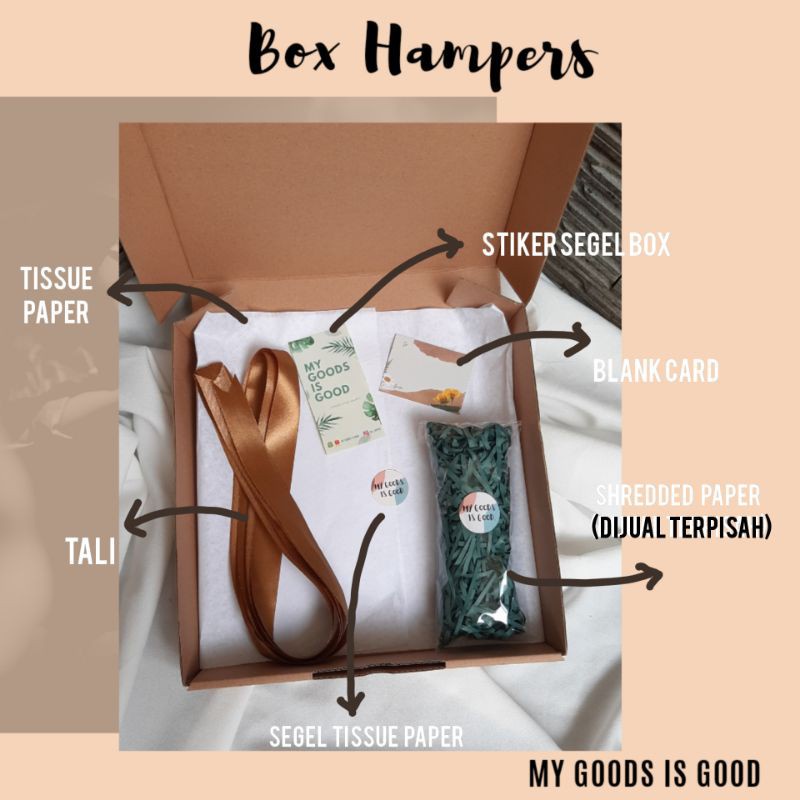 

Box Hampers / Box kado/ box natal / box hadiah /kotak hadiah/Box Hampers Paketan