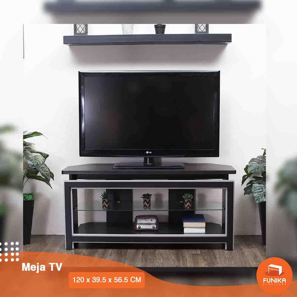 FUNIKA VR7209 - Meja TV Serbaguna / Meja TV Minimalis Modern / Rak TV Minimalis Modern / Lemari TV /