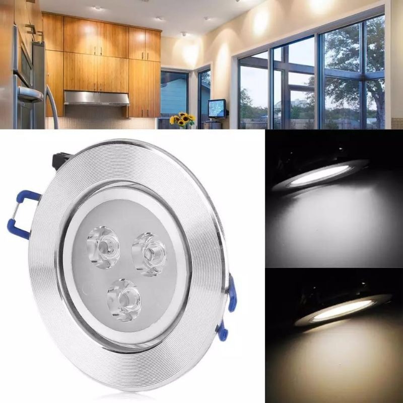 Downlight LED 3 mata 3 Watt