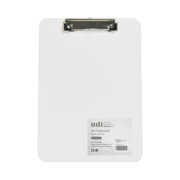 

ACE Odi Papan Jalan Papan Ujian Clipboard A4 - Putih