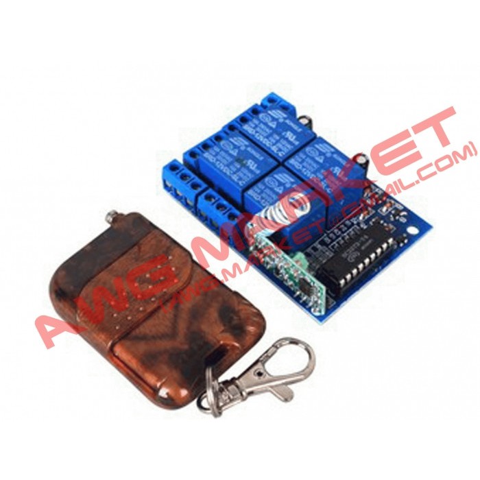 Remote Switch 12V RF 4 Ch 315MHZ