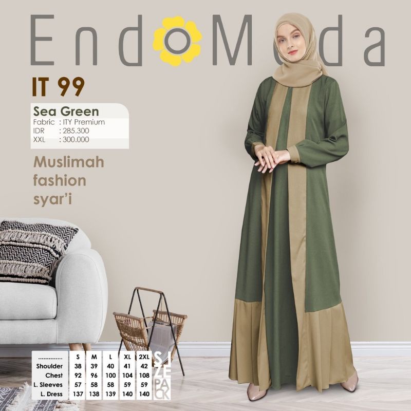 gamis muslim endomoda It 99 muslimah