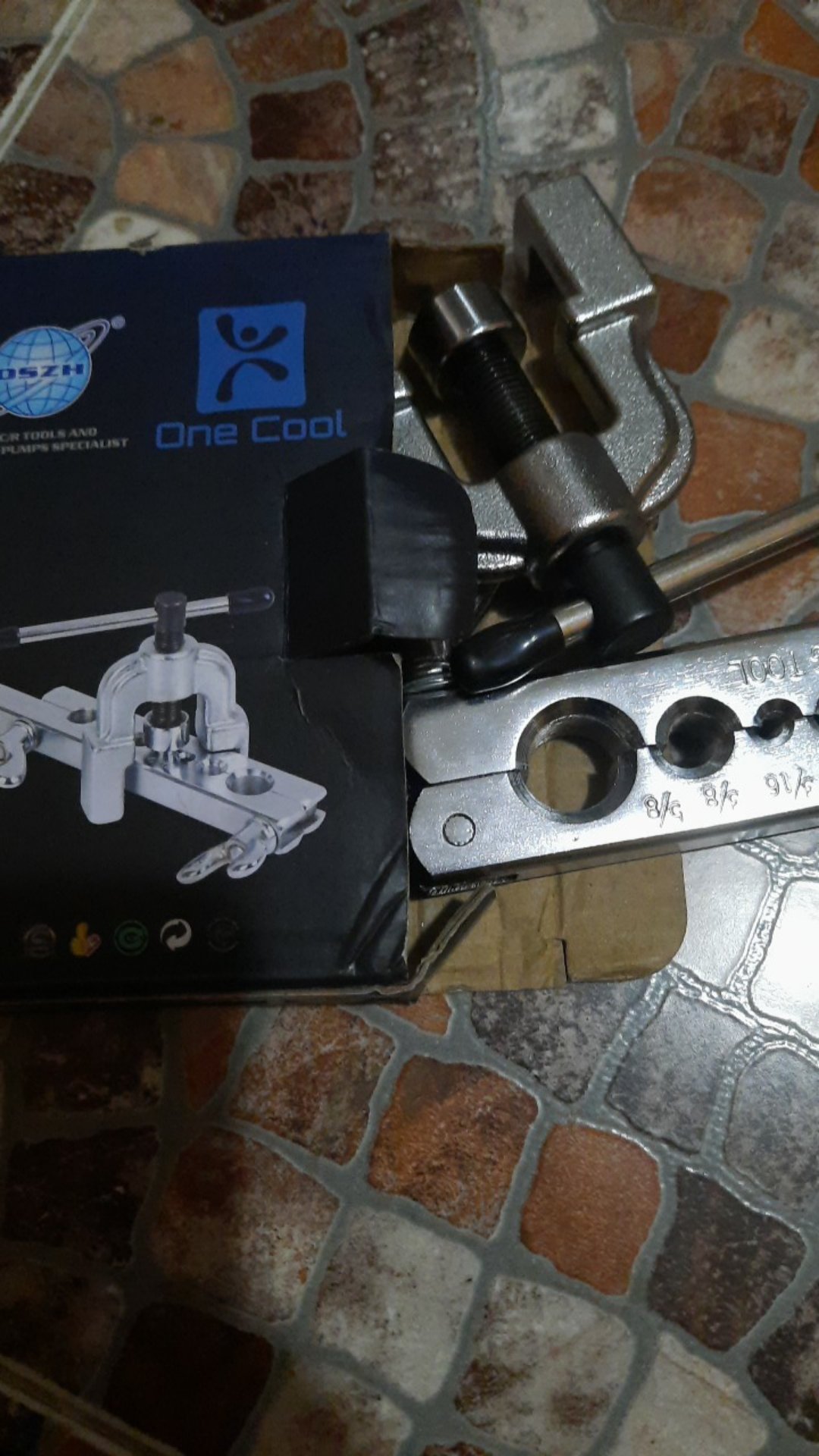 Flaring Ac Single Ct195 Flaring Tool Pemekar Pipa Tembaga