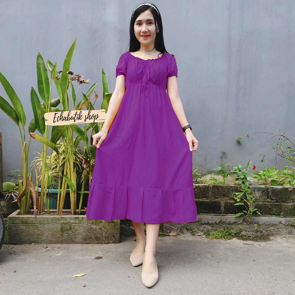 DASTER/DRES CASANDRA POLOS BALI-POLOS VIOLET