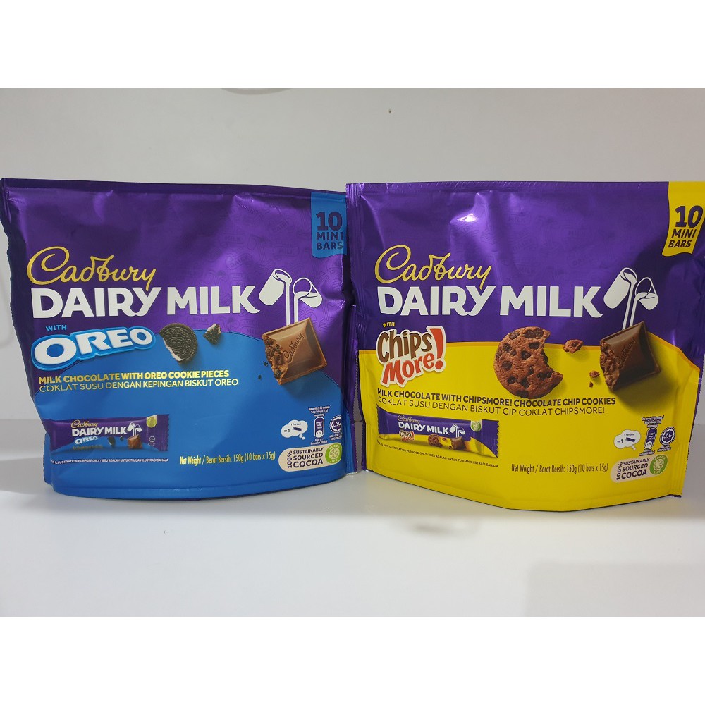 

COKELAT CADBURY DAIRY MILK CHIPS & OREO