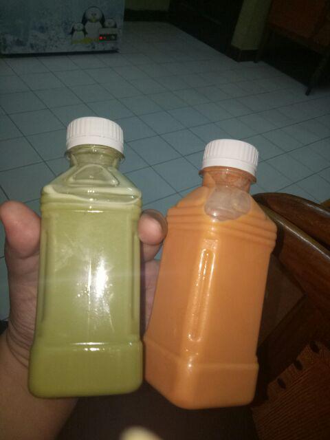 Botol Plastik 250ml (b) Cimory / Botol Jus / Botol Minum / Pet / Murah (pendek)