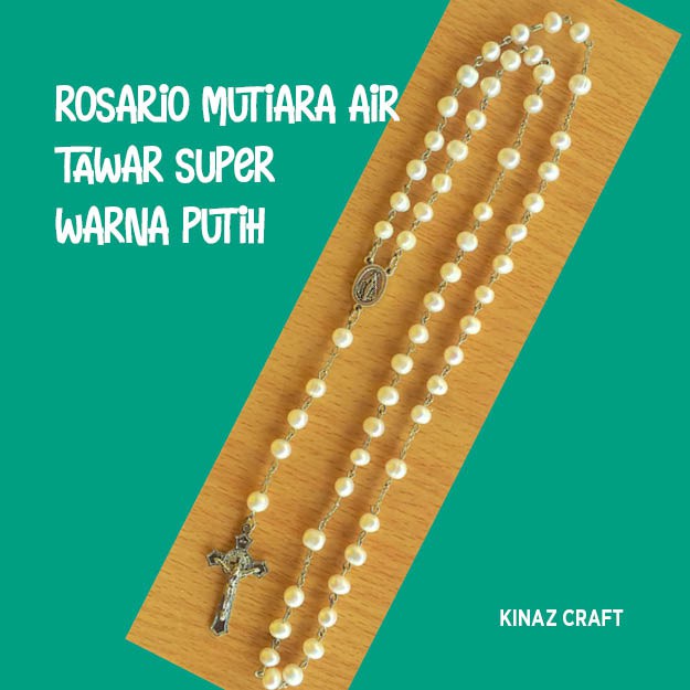 Rosario Mutiara Air Tawar Kualitas Super