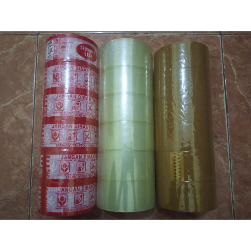 

Lakban Coklat, Lakban Bening, Lakban Fragile