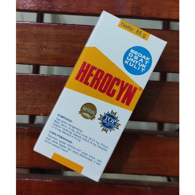 Bedak Herocyn Dewasa Kaleng 85 Gram / Biang Keringat / Gatal-gatal