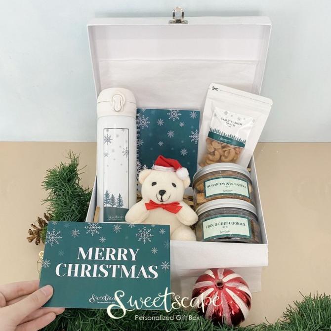 

GIFT BOX PACKAGE 8-PAKET CHRISTMAS HAMPERS 8 - KADO NATAL PERUSAHAAN SCS543D3
