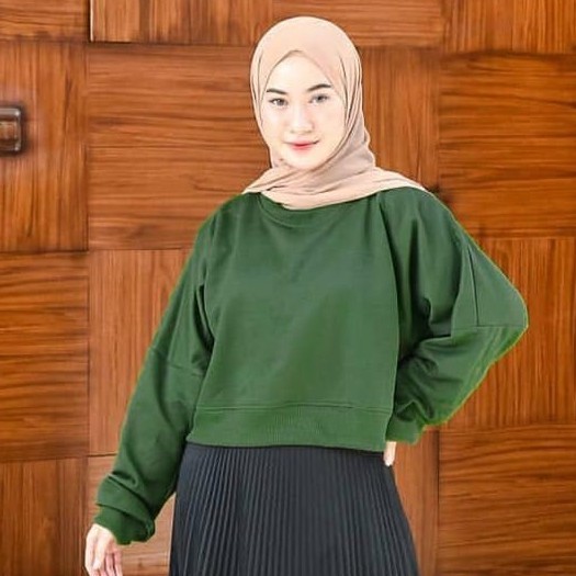 MVP - Oversize Crop - Fashion Wanita Kekinian