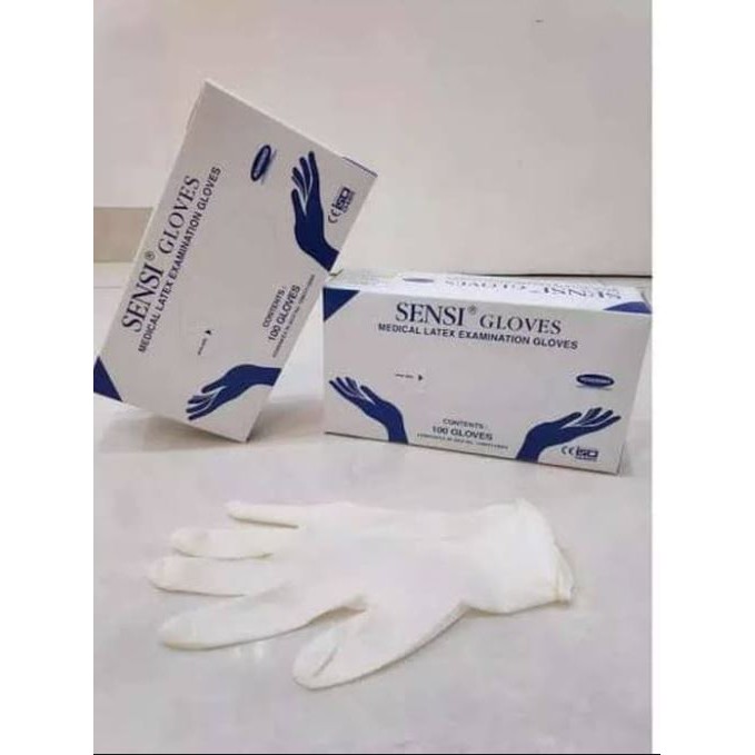 Jual Sarung Tangan Latex Sensi Letex Examination Gloves Size S Sarung Tangan Gloves Latex