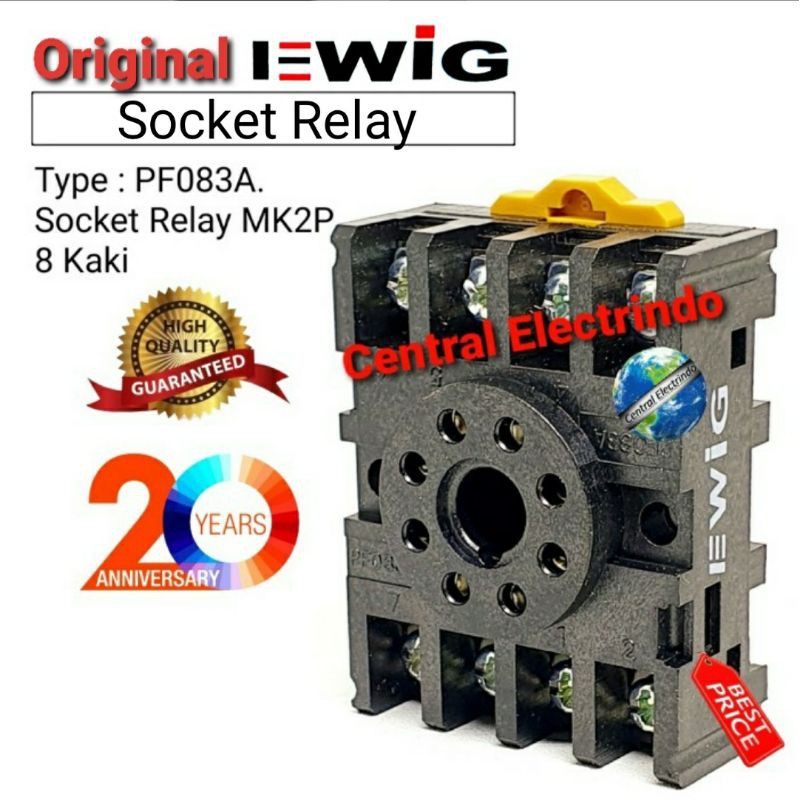 Socket Relay Ewig MK2P PF083 8pin.