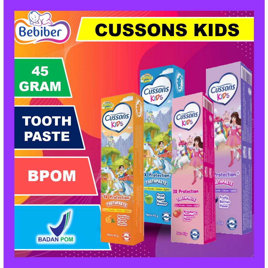 Cussons Kids Series Body Care / Kids Toothpaste Odol Anak / Kids Shampoo Anak / Sabun Shampoo / Hair And Body Wash /  Sikat Gigi Anak / Kids Cologne / BEBIBER