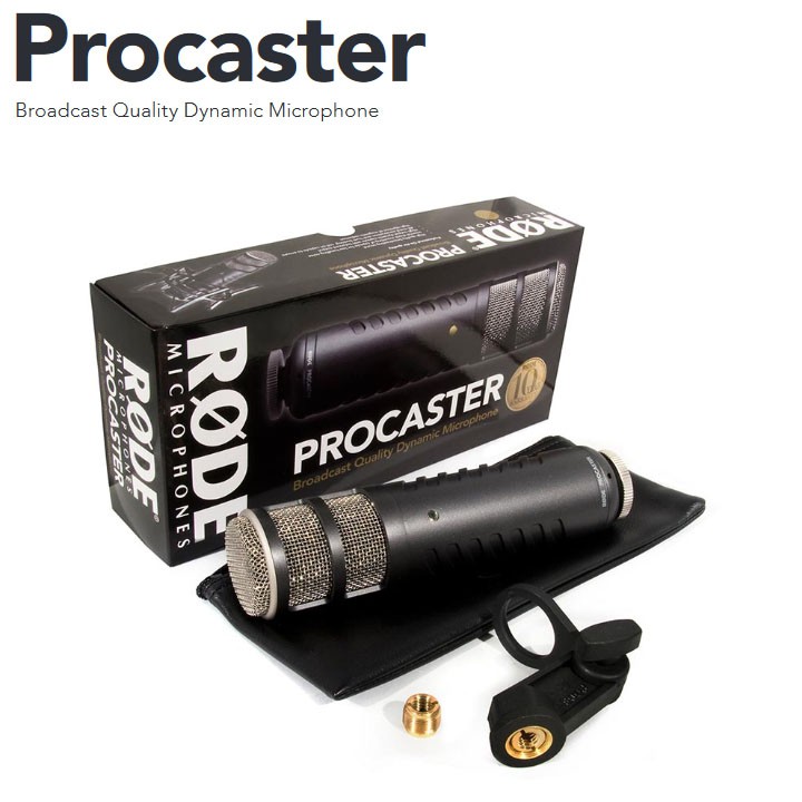 RODE Procaster Broadcast Quality Dynamic Microphone