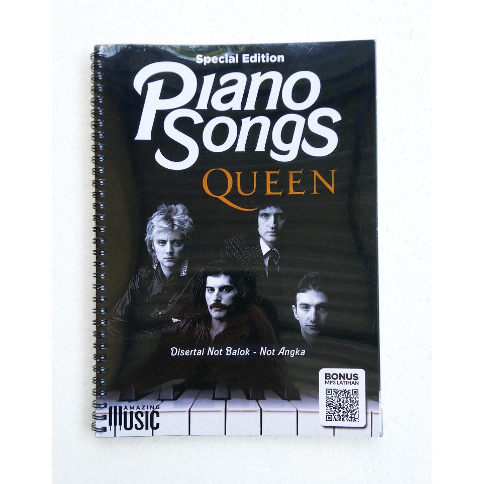 Buku Piano Klasik - Special Editon Piano Songs Queen