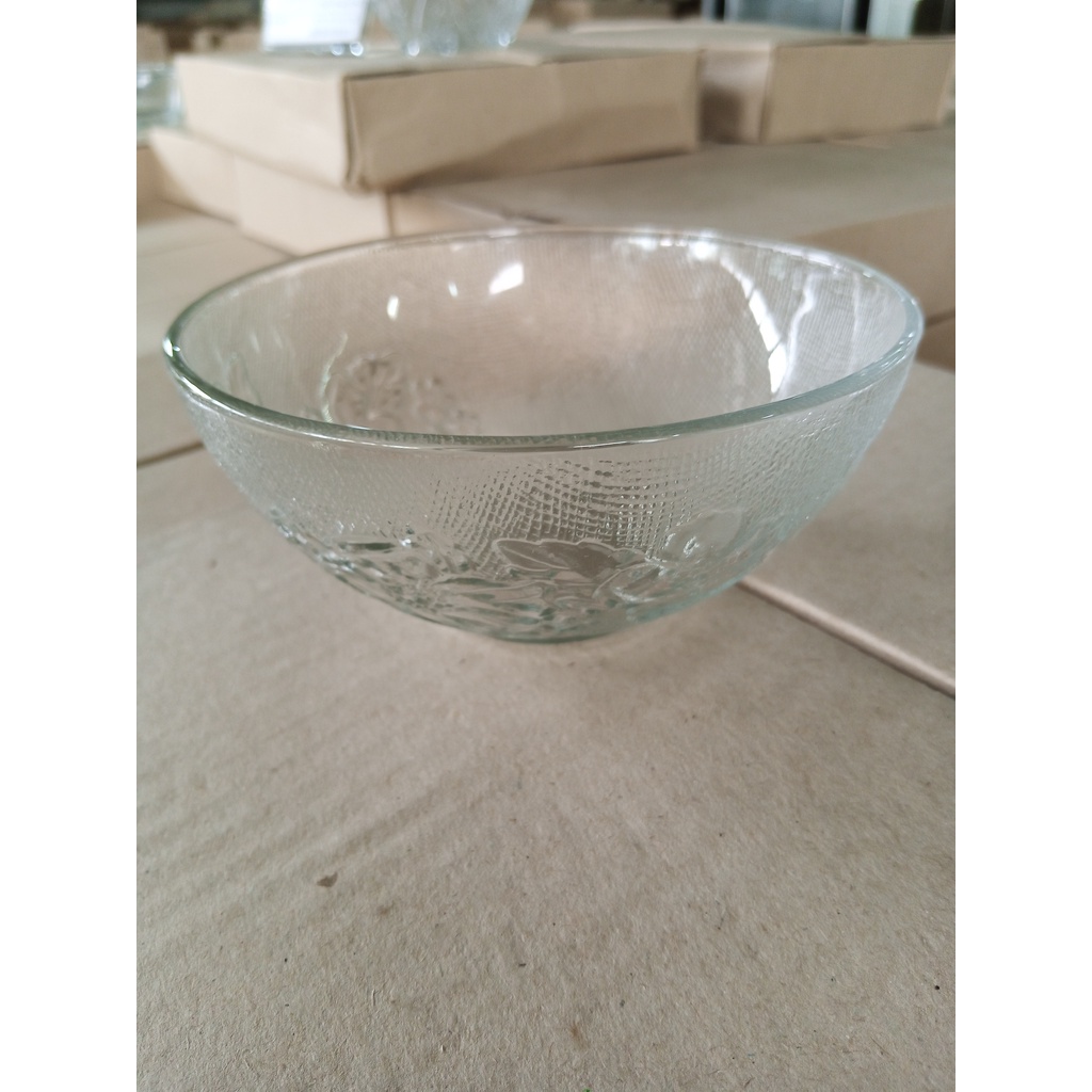 Souvenir Mangkok Kaca Hias Mangkuk Saji Kecil 5B Mangkok Bumbu Bulat Bowl