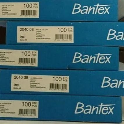 

NEW PP Pocket A4 Bantex 2040 08 Isi 100 Lembar / PP Pocket Bantex A4 2040