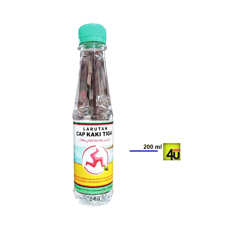 

Cap Kaki Tiga - Larutan Pereda Panas Dalam PET - 200ml RTD