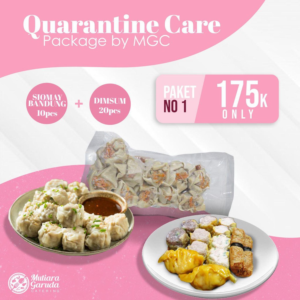 

Quarantine Care Package Dimsum & Siomay Frozen / Hampers Isoman